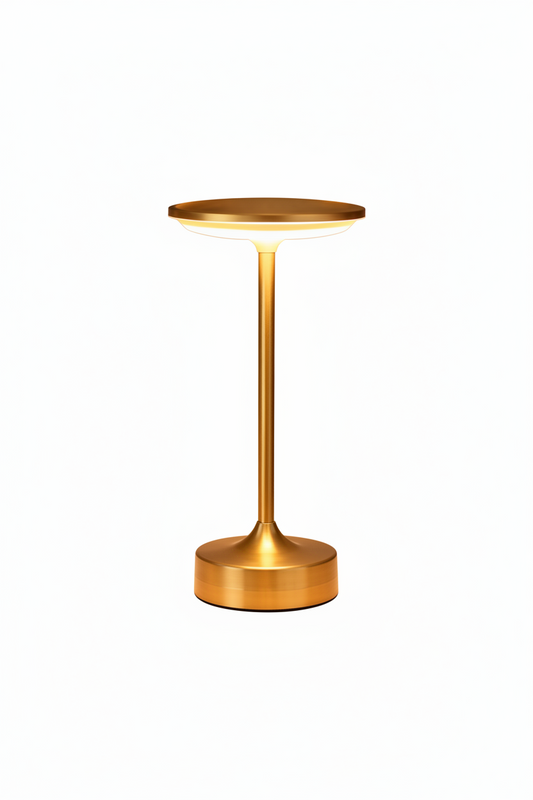 Portable LED Table Lamp – Rechargeable, Dimmable, Modern Bedside Light