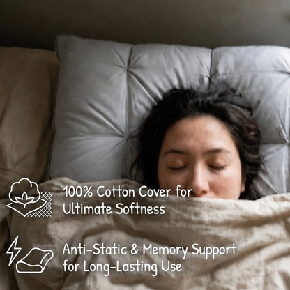 SwiftHawk Luxury Down Pillow – Hotel Quality Soft Support for Deep Sleep