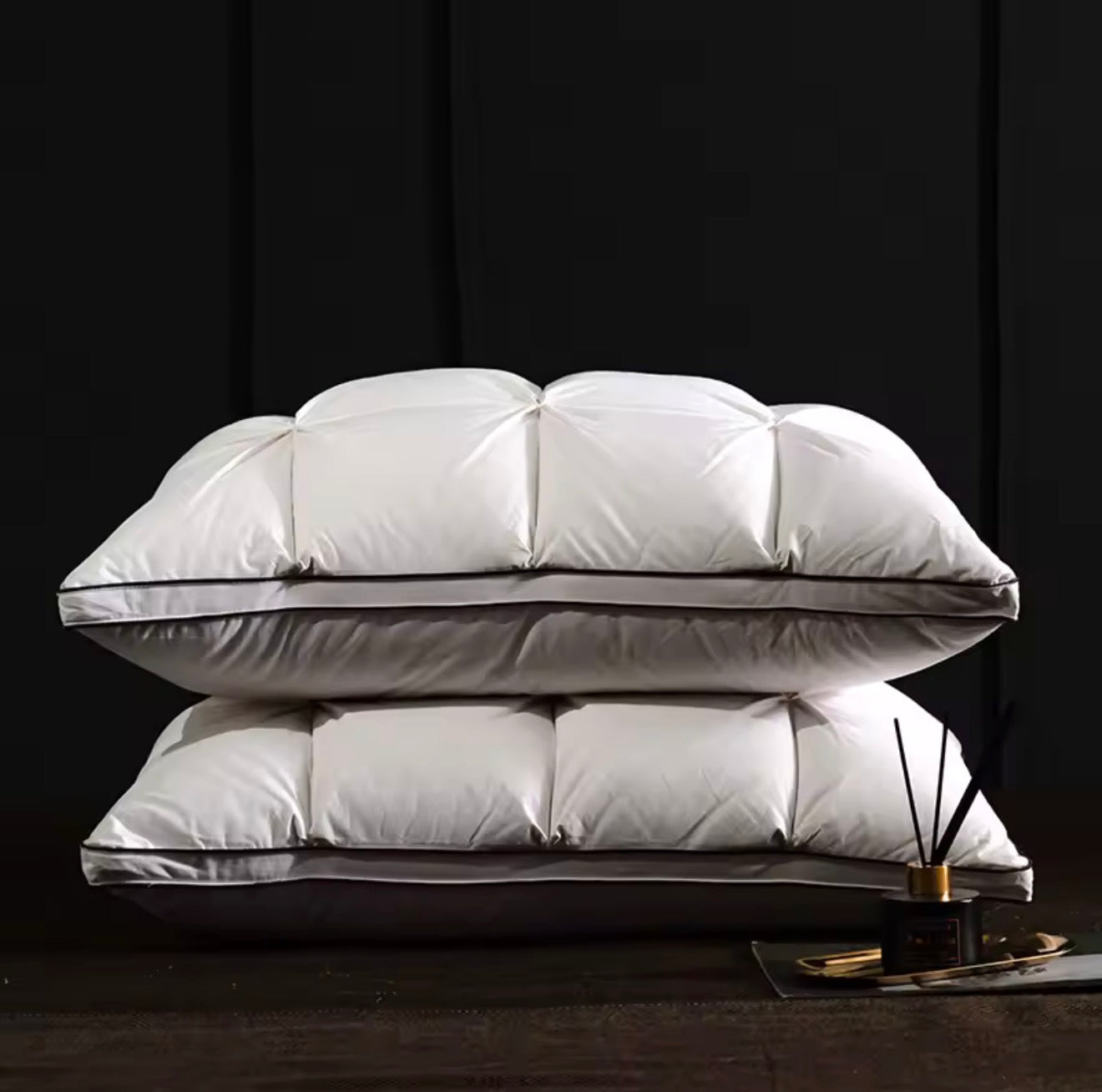 SwiftHawk Luxury Down Pillow – Hotel Quality Soft Support for Deep Sleep