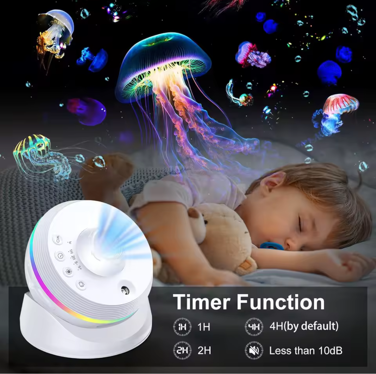 Deluxe Galaxy Star Projector