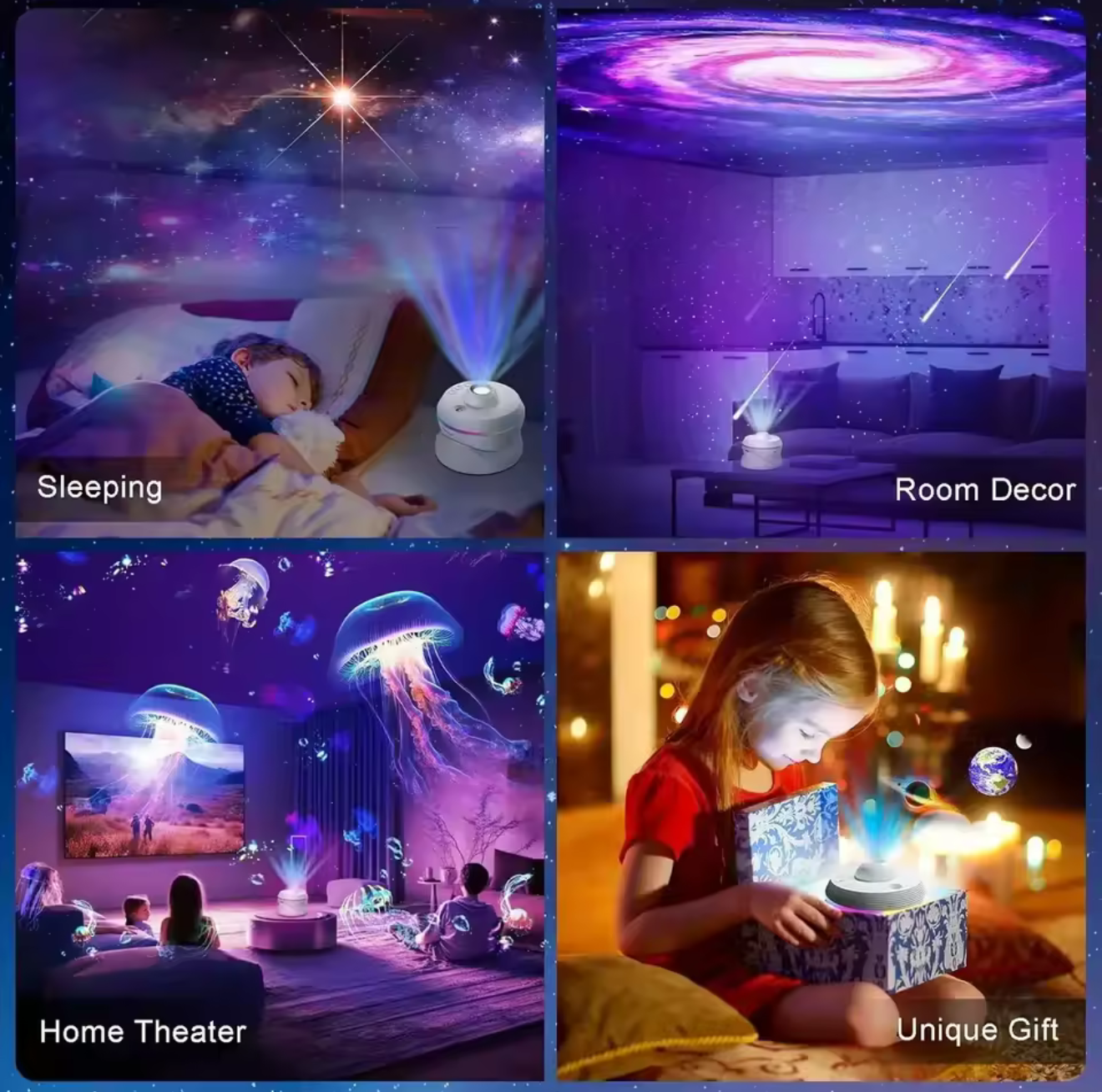 Deluxe Galaxy Star Projector