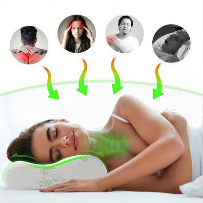 Orthopaedic Bamboo Memory Foam Pillow