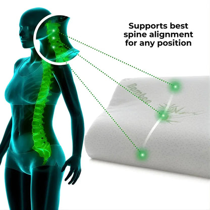 Orthopaedic Bamboo Memory Foam Pillow